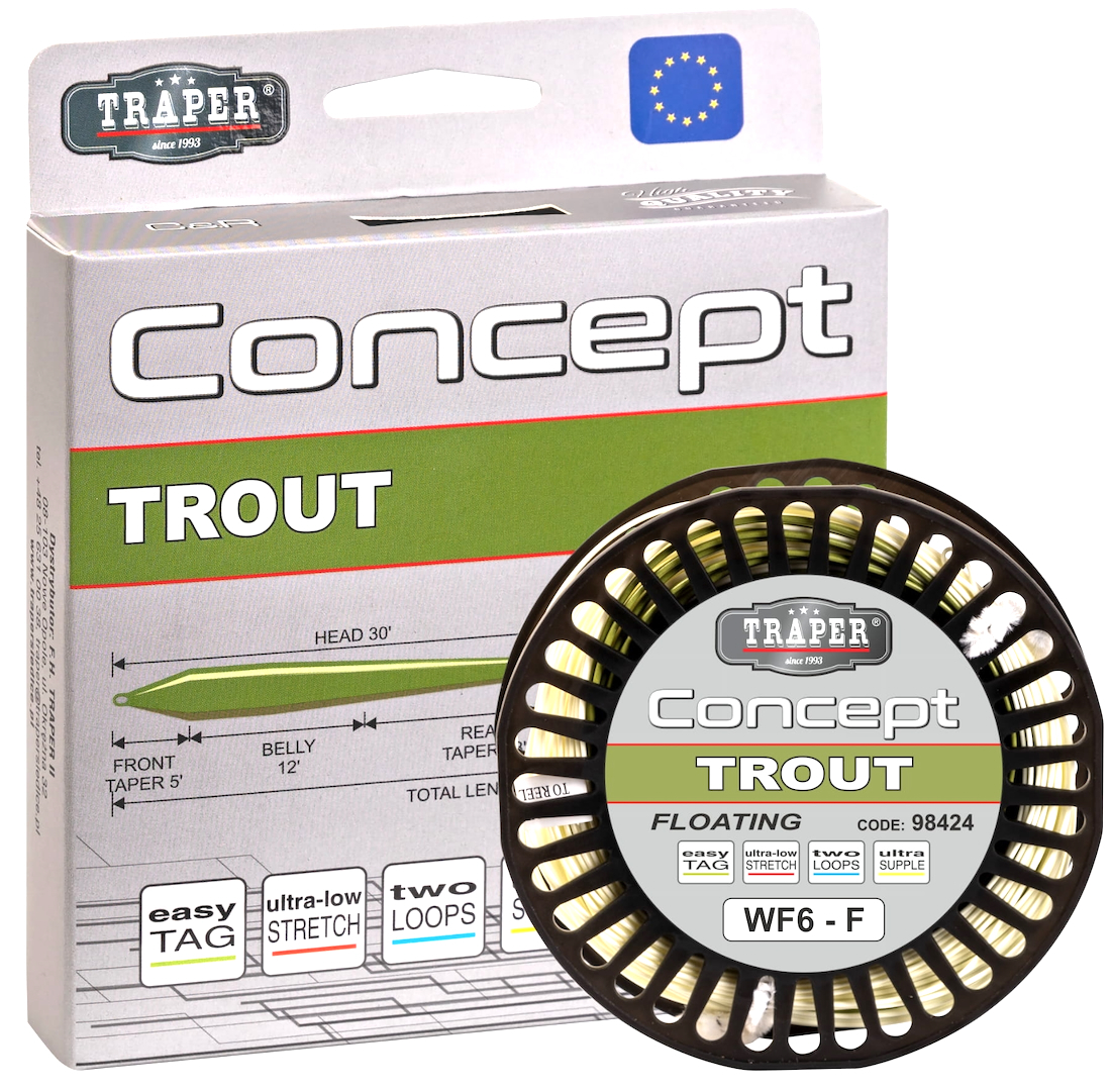 Traper Concept TROUT WF Floating Fly Line Traper Concept TROUT WF Floating Fly Line