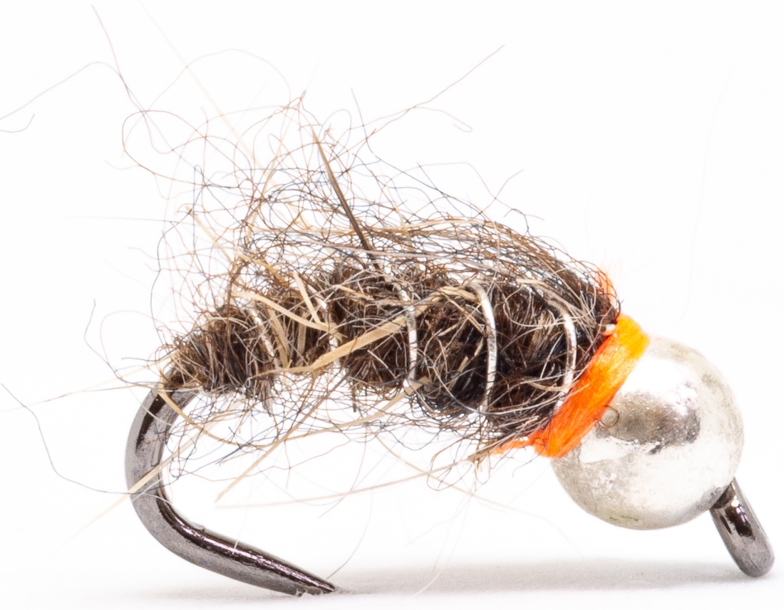 Superflies Hare's Ear Silver Tungsten Nymphe #14