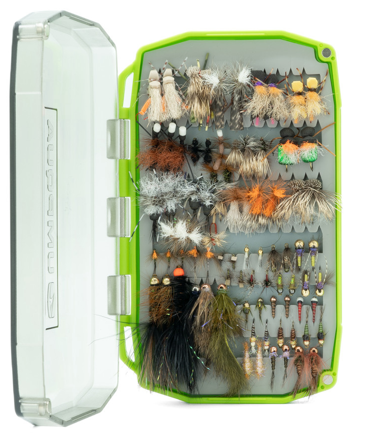 P-26656_Umpqua_UPG_Silikon_WP_Essential_Mini_Hot_Green_Fliegendose_ Umpqua UPG Silicone Essential Mini Hot Green Fly Box