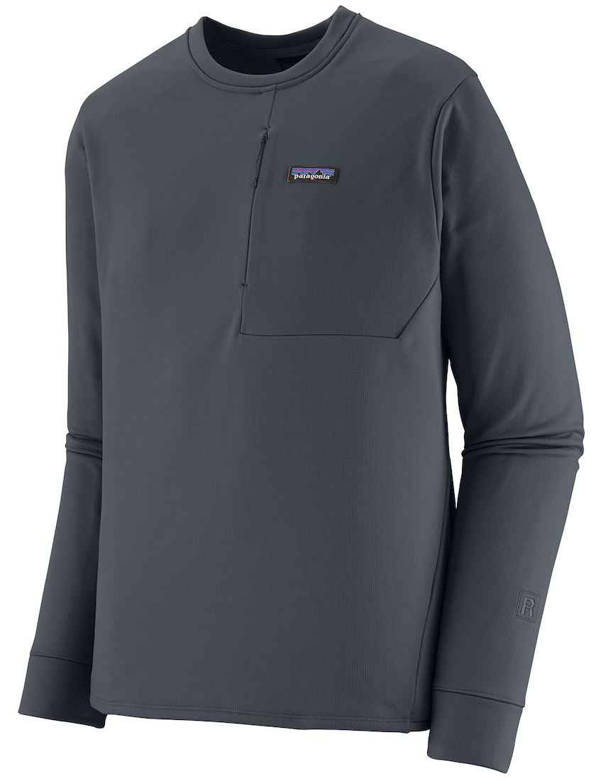 Patagonia R1 Thermal Crew Technical Fleece Shirt SMDB - Smolder Blue Patagonia R1 Thermal Crew Technical Fleece Shirt SMDB - Smolder Blue