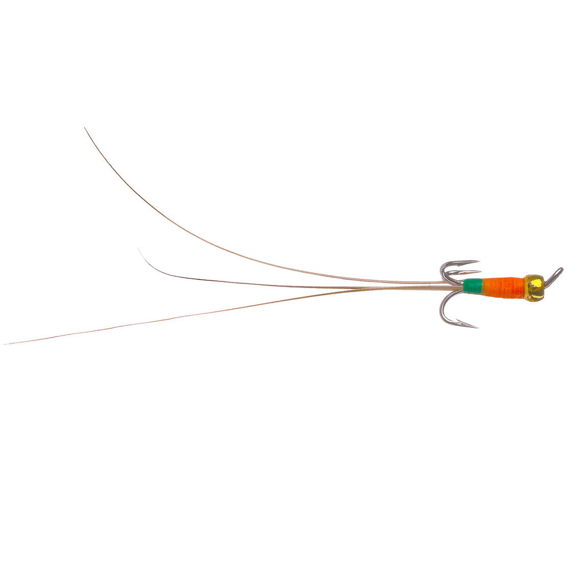 Superflies Salmon Fly - Zelda Orange & Green
