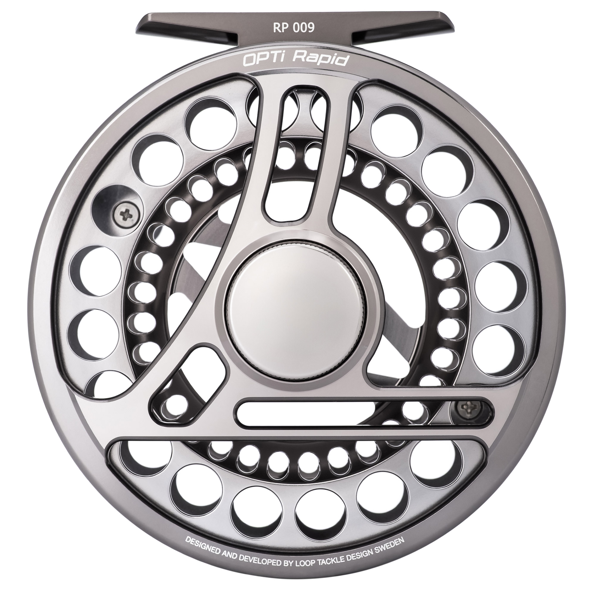 Loop OPTI Rapid Limited Edition Fly Reel Mist Silver