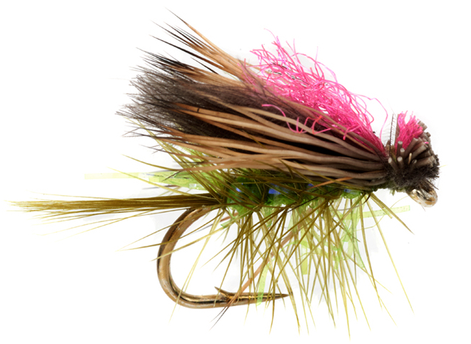 P-24226_Fulling_Mill_trockenflige_Ronans_Indicator_Fly Fulling Mill Dry Fly - Ronan's Indicator Fly