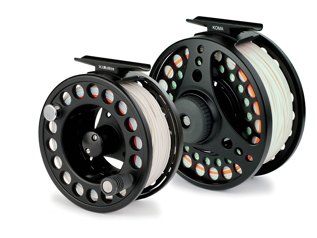 Vision-Koma_front_back Vision Koma 7/8 fly reel