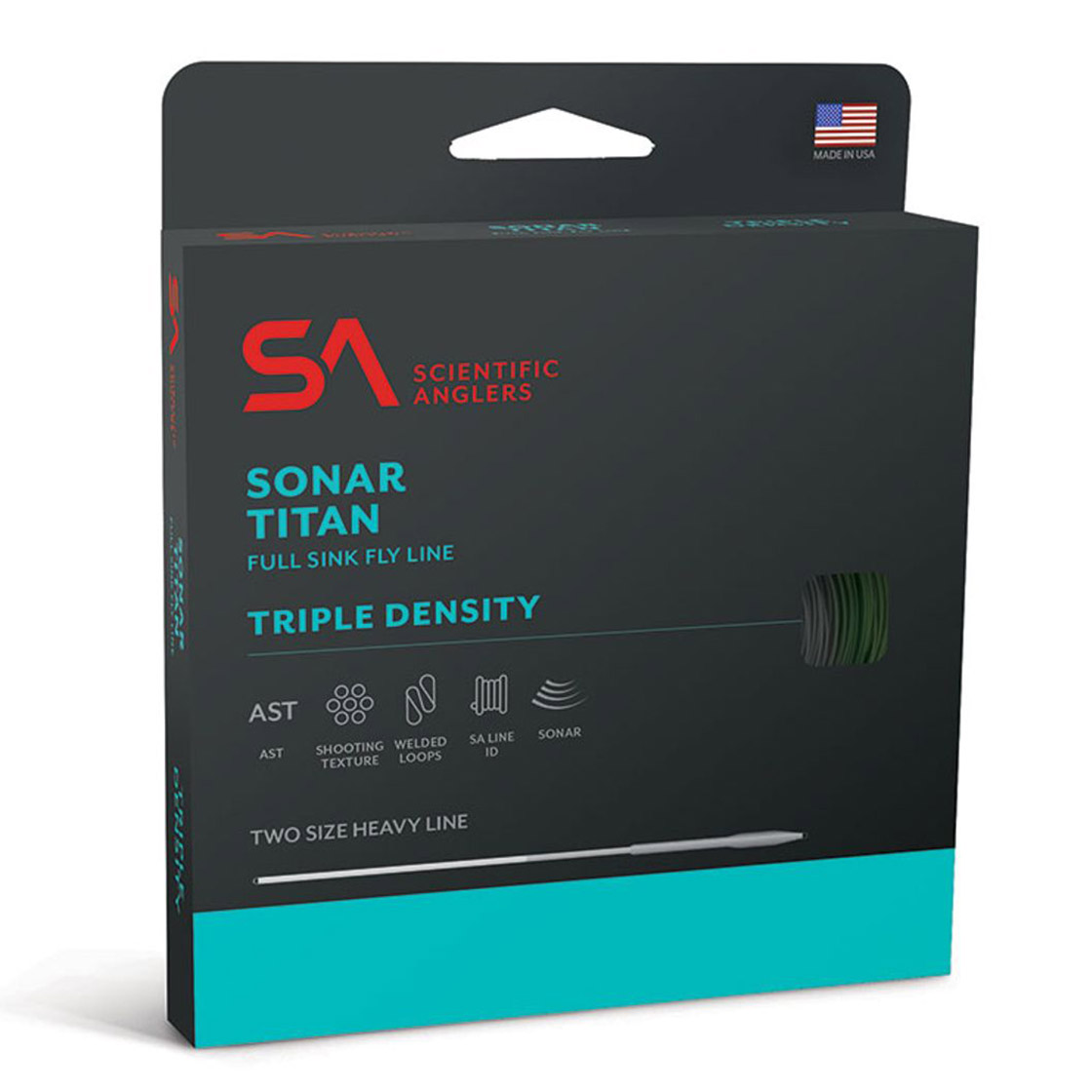 Scientific Anglers Sonar Titan Triple Density Fly Line S3/S5/S7