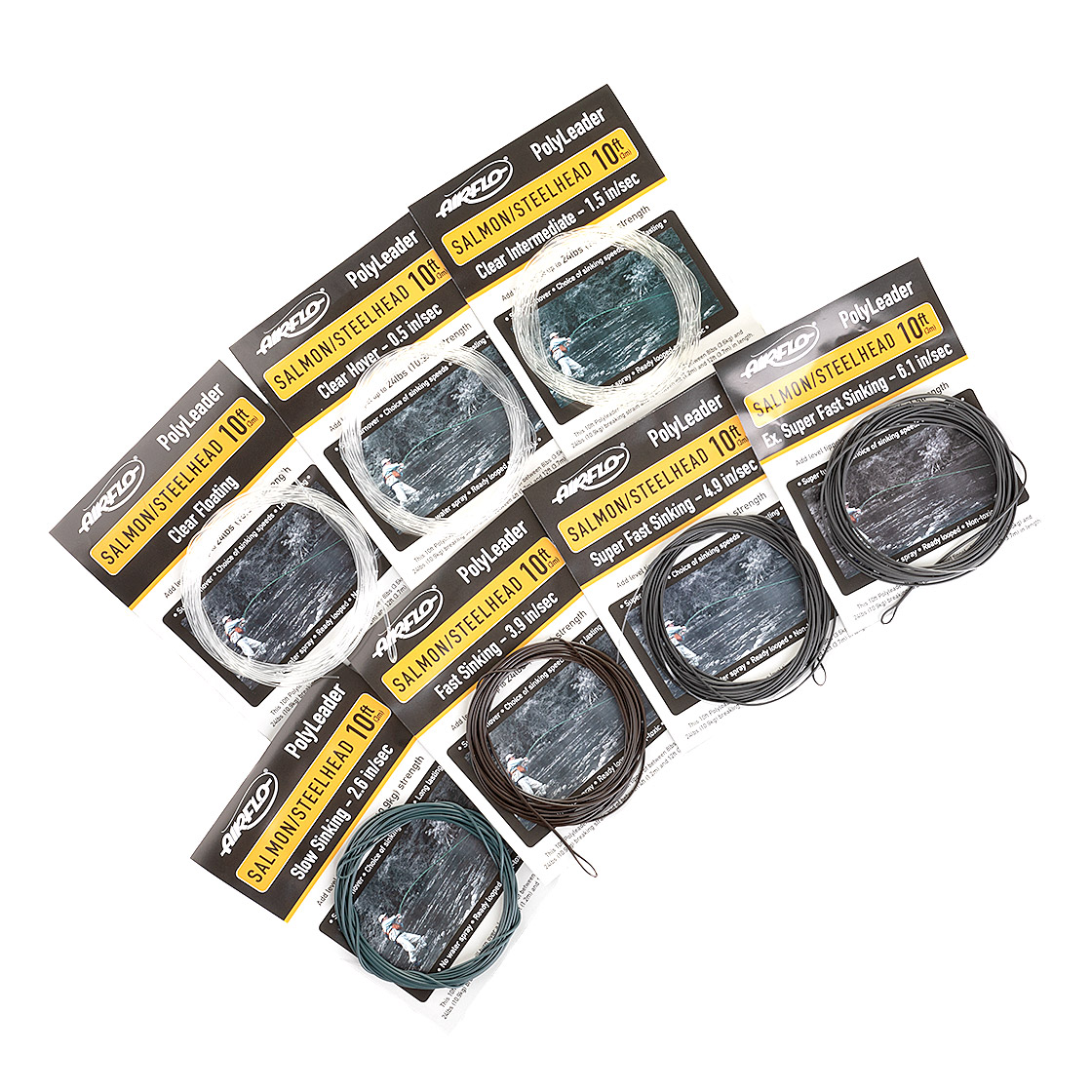 P-14011-airflo-polyleader-set Airflo Salmon/Steelhead Polyleader Set 10ft