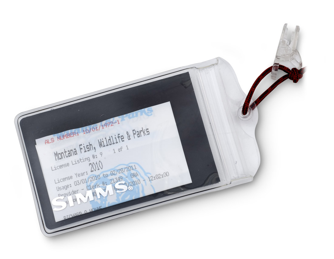 Simms Waterproof License Holder