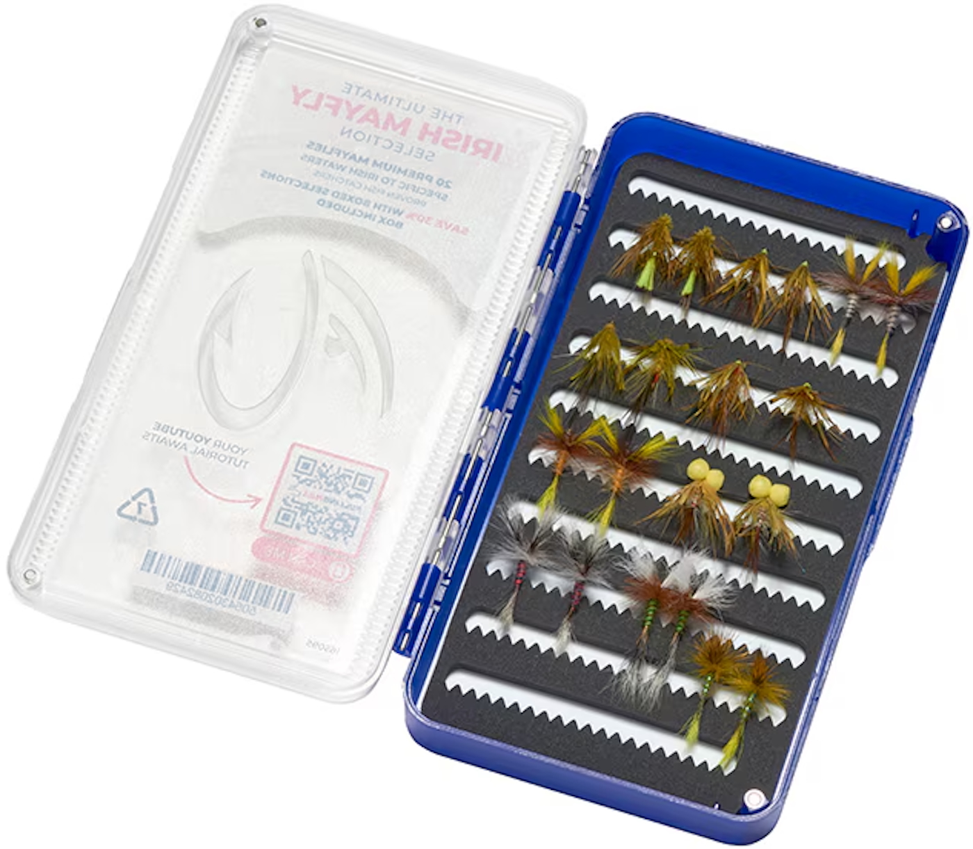 Fulling Mill Ultimate Irish Mayfly fly set with fly box