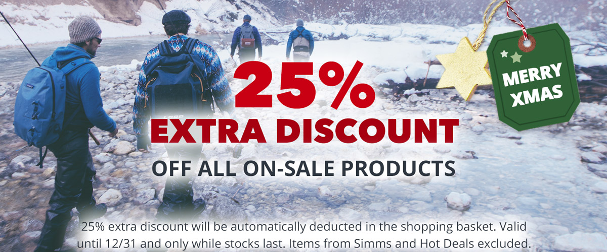 MERRY XMAS: 25% Extra off all on-sale products until 12/31