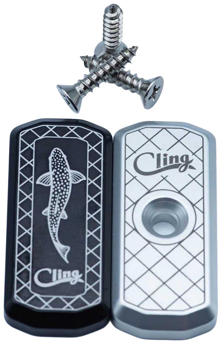 Cling Mag Grab Net Rack Set Bird's Eye View Magnetic landing net holder