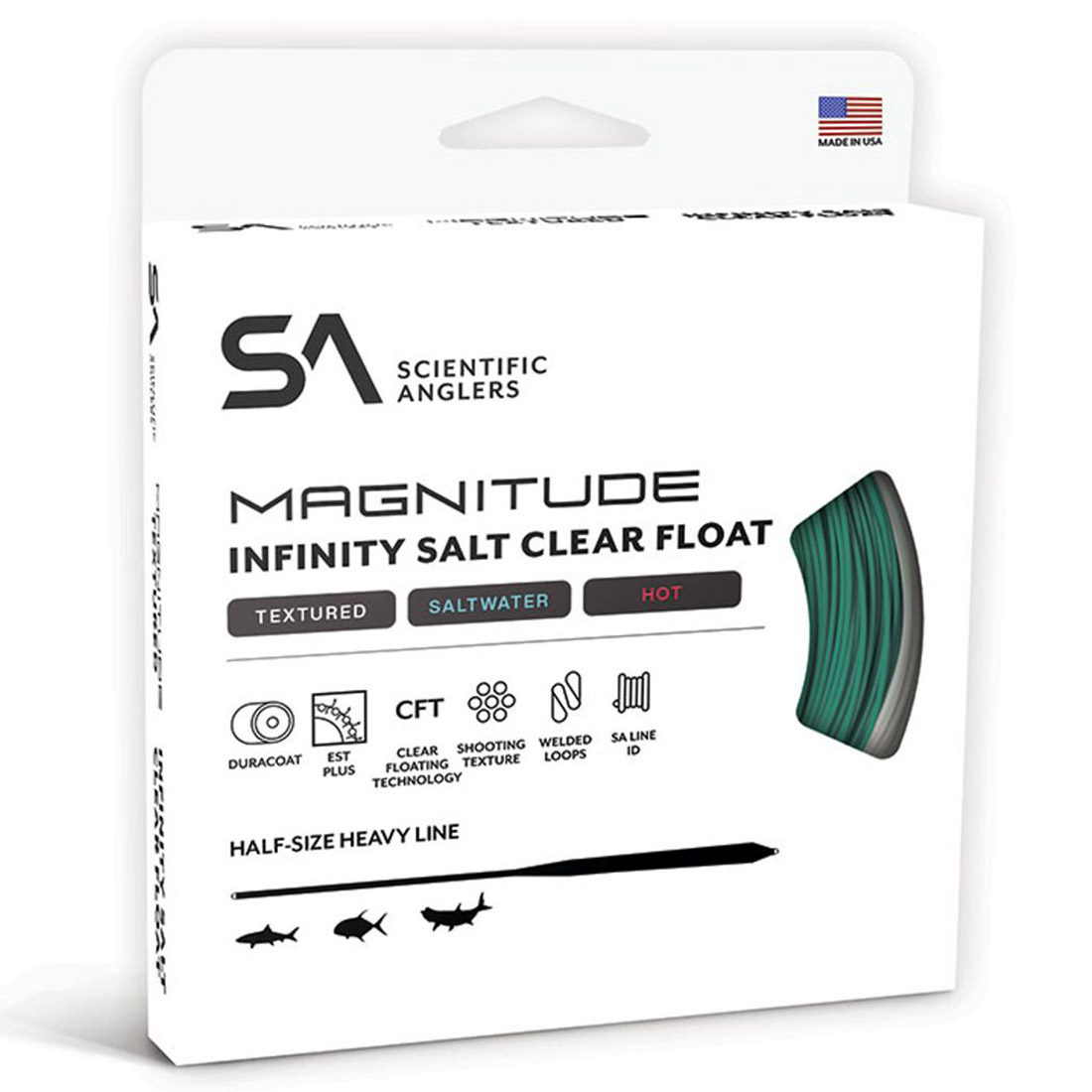 Scientific Anglers Magnitude Infinity Salt Full Clear Fly Line