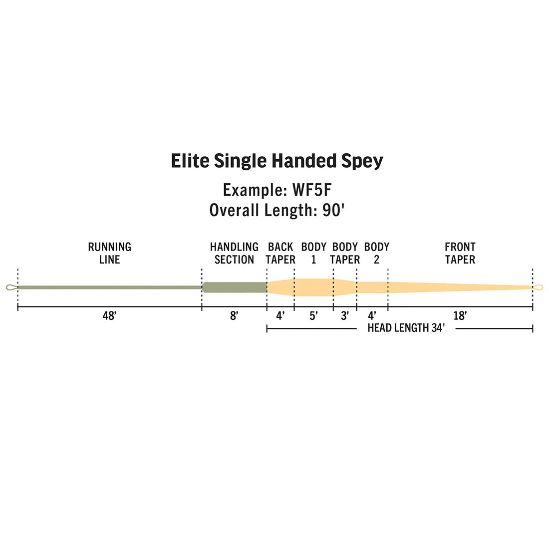 Rio_Elite_Single_Hand_Spey_3D_Fliegenschnur_taper_F