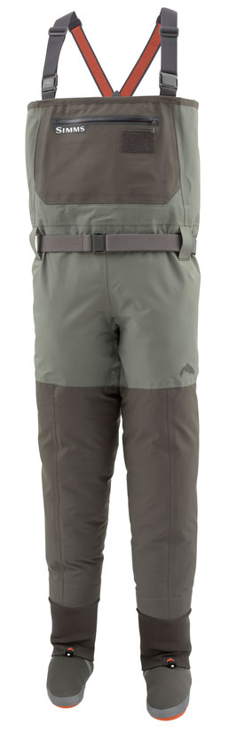 Simms Freestone Stockingfoot Waders dark gunmetal