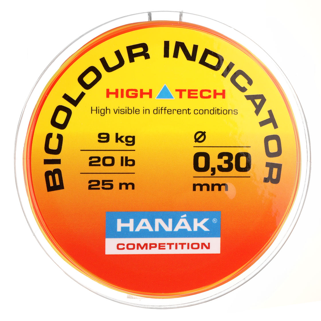 Hanak Bicolour Indicator orange / fl. red