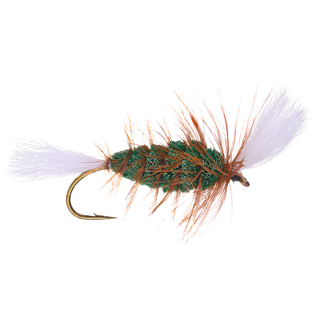Superflies Salmon Fly - Cigar Bomber green
