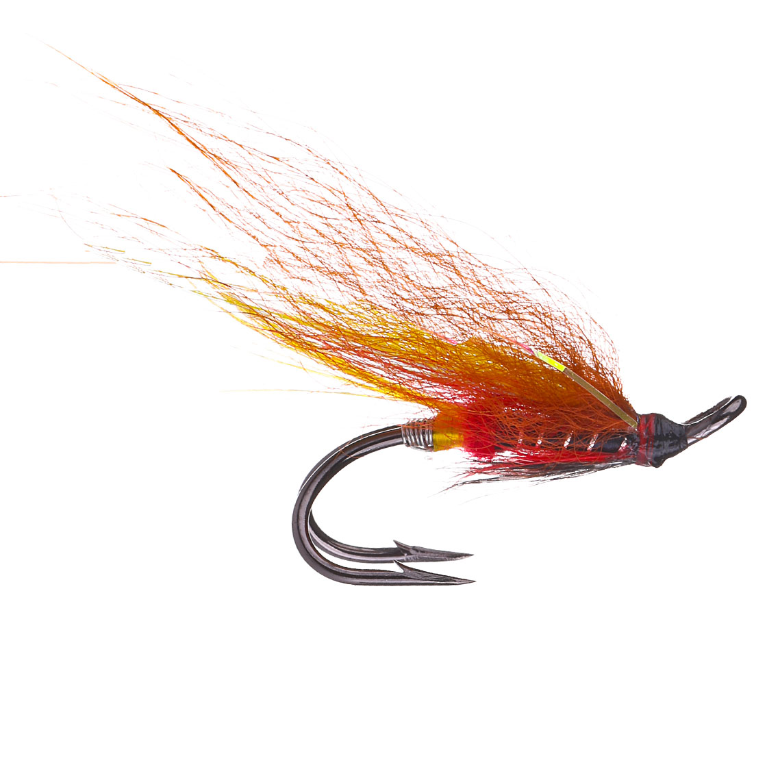 Superflies Salmon Fly - Black Doctor Black Double