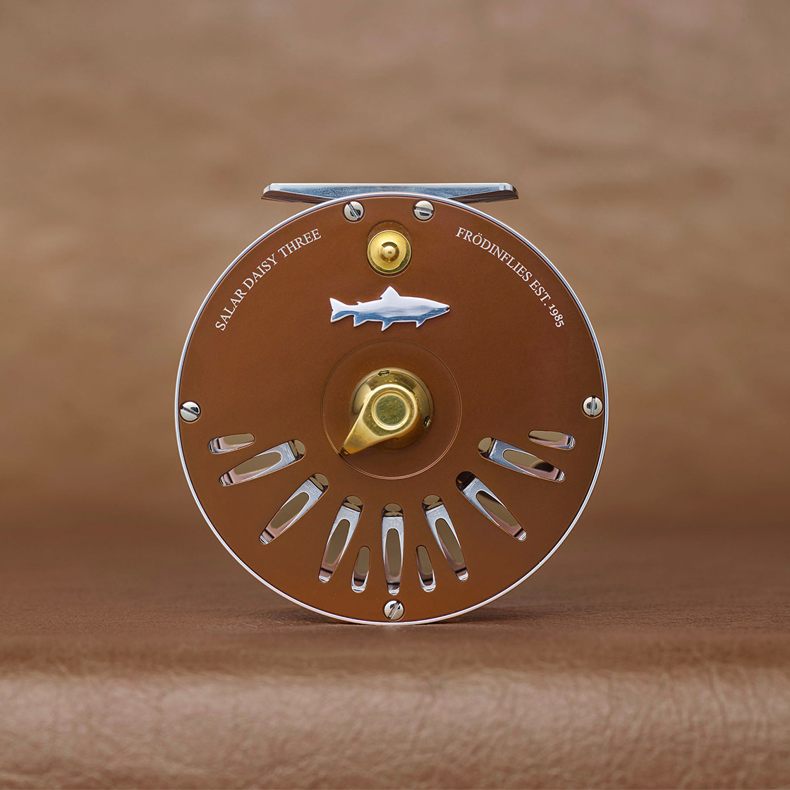 P-28458_Frodin_Salar_Daisy_Reel_Fliegenrolle_burnt_bronze_2 Example (Color: Burnt Bronze)
