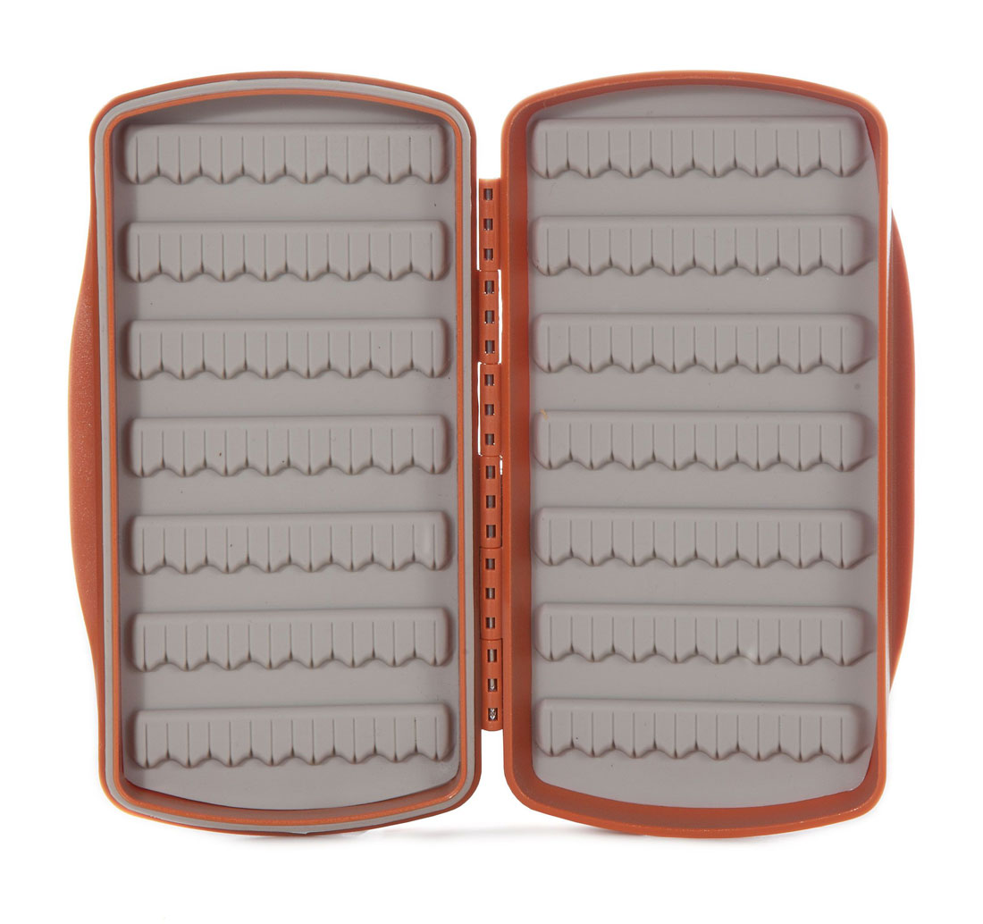 Tacky Pescador Fly Box burnt orange