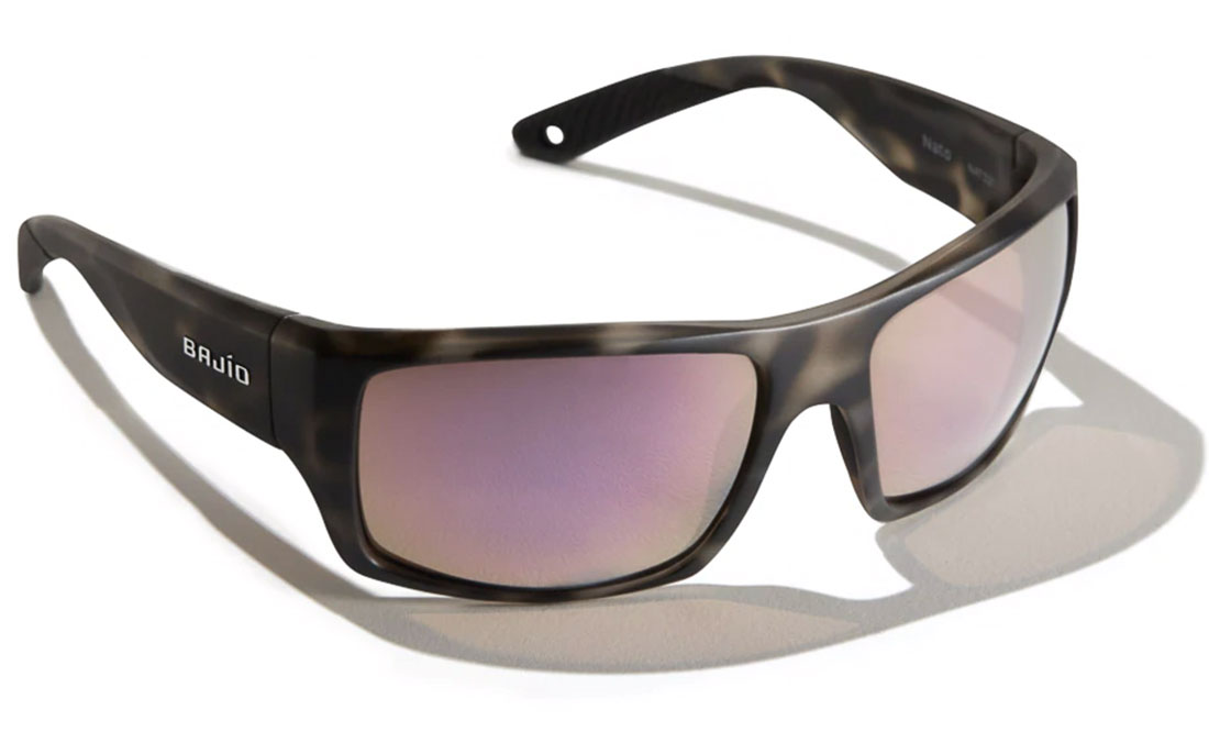 Bajio Polarized Glasses Nato - Ash Tort Matte (Rose Mirror Glass)