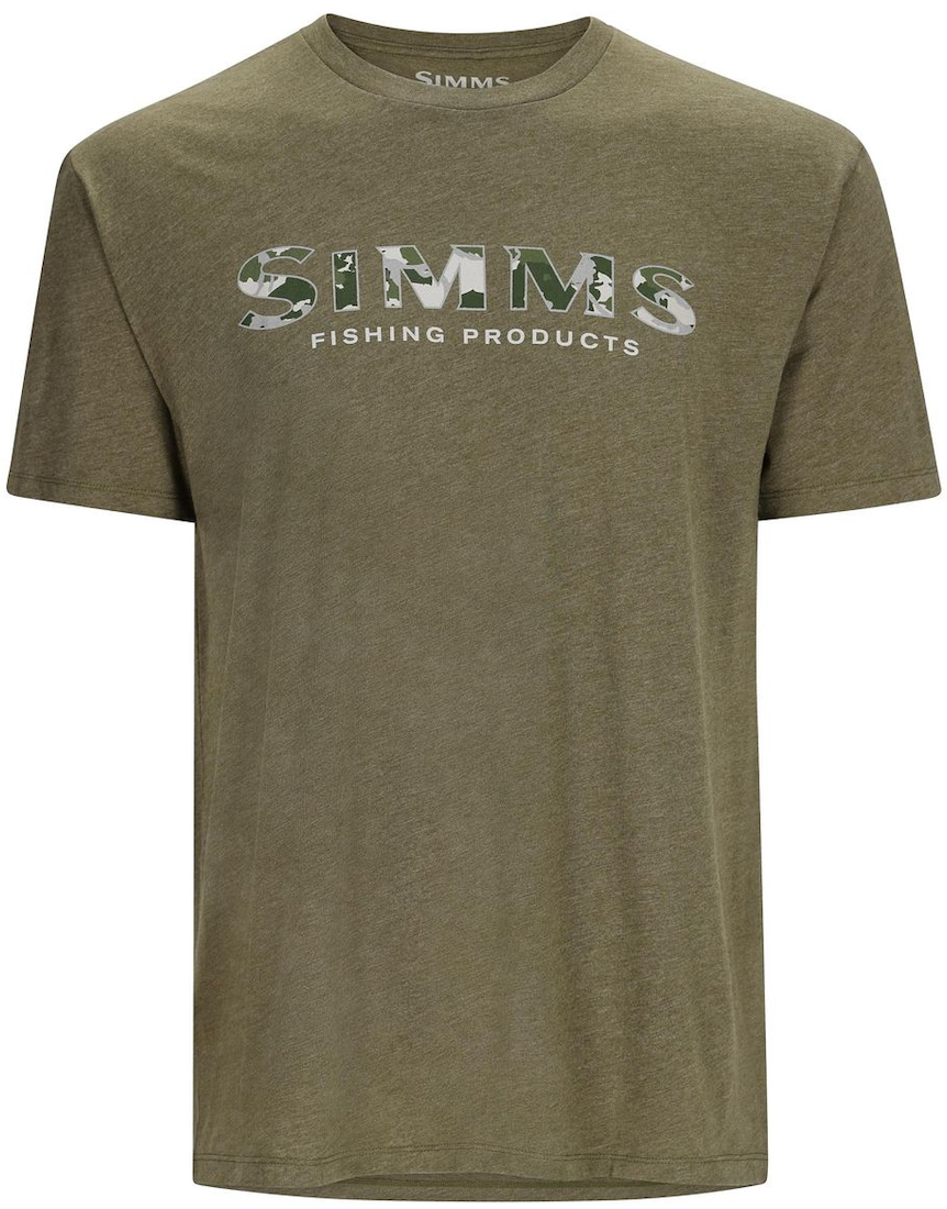 P-25727_Simms_logo_T-Shirt_RD_Dark_Clover_Military_Heather_