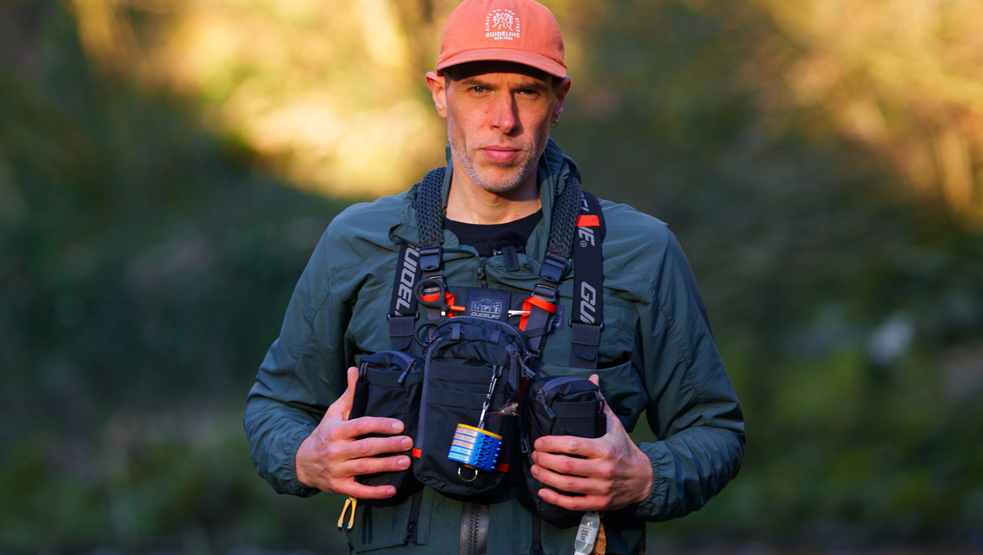 adh-fishing Test: Guideline Experience Multi Harness Chest Pack System - a thought-through, modular chest pack!