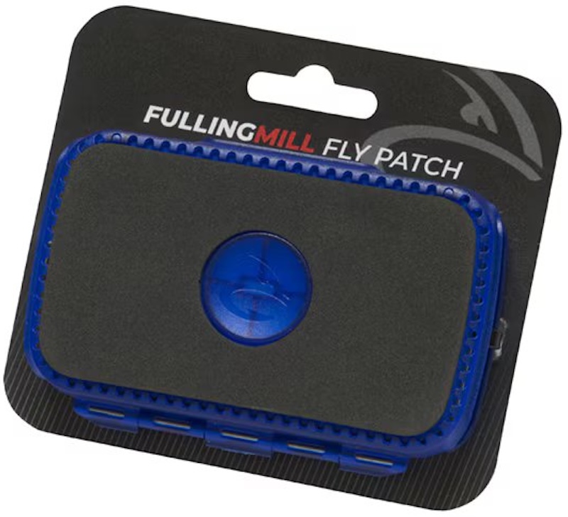 Fulling Mill Fly Patch fly box for mounting on pack / waistcoat blue