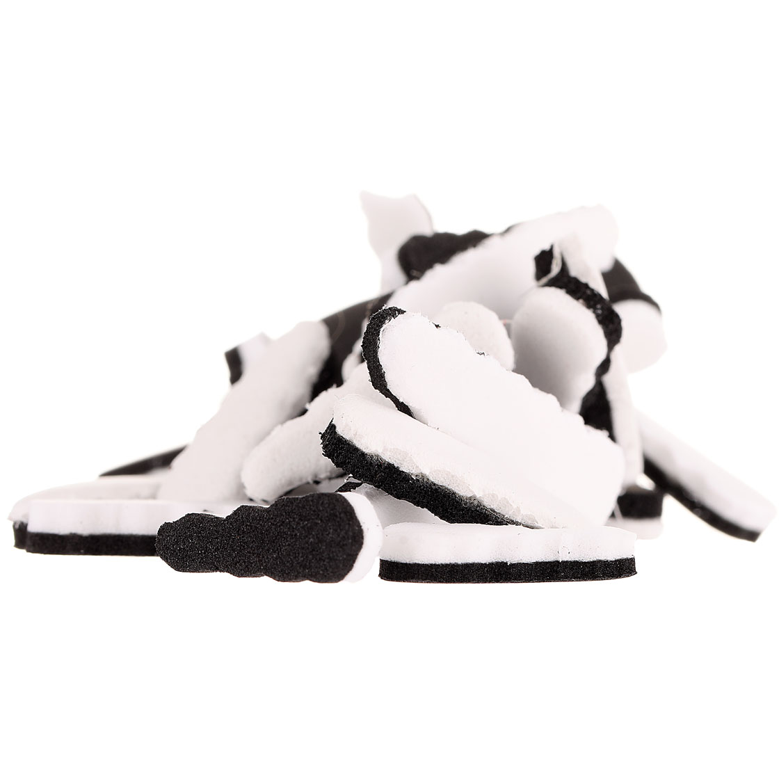 Chernobyl Ant & Hopper Foam Bodies 10 pc. white-black