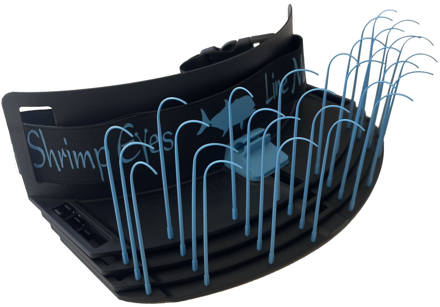 Easy Shrimp Eyes Line Master line basket Black & Blue