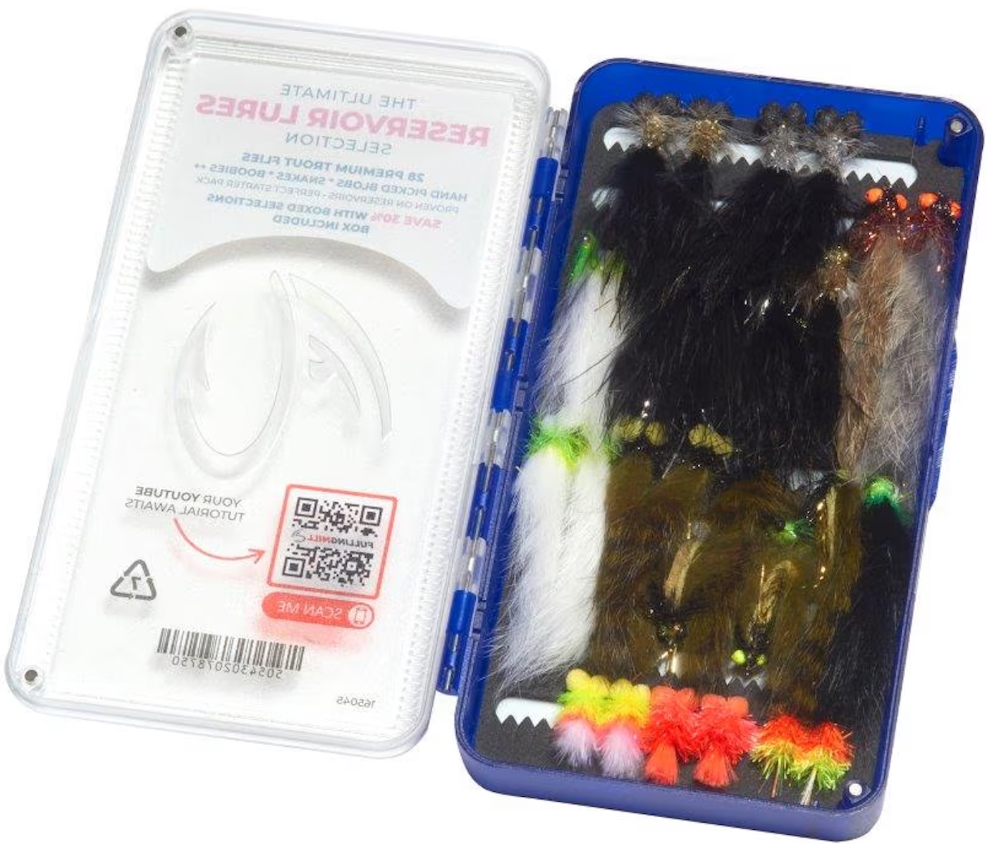 Fulling Mill Ultimate Reservoir Lures Stillwater fly set with fly box