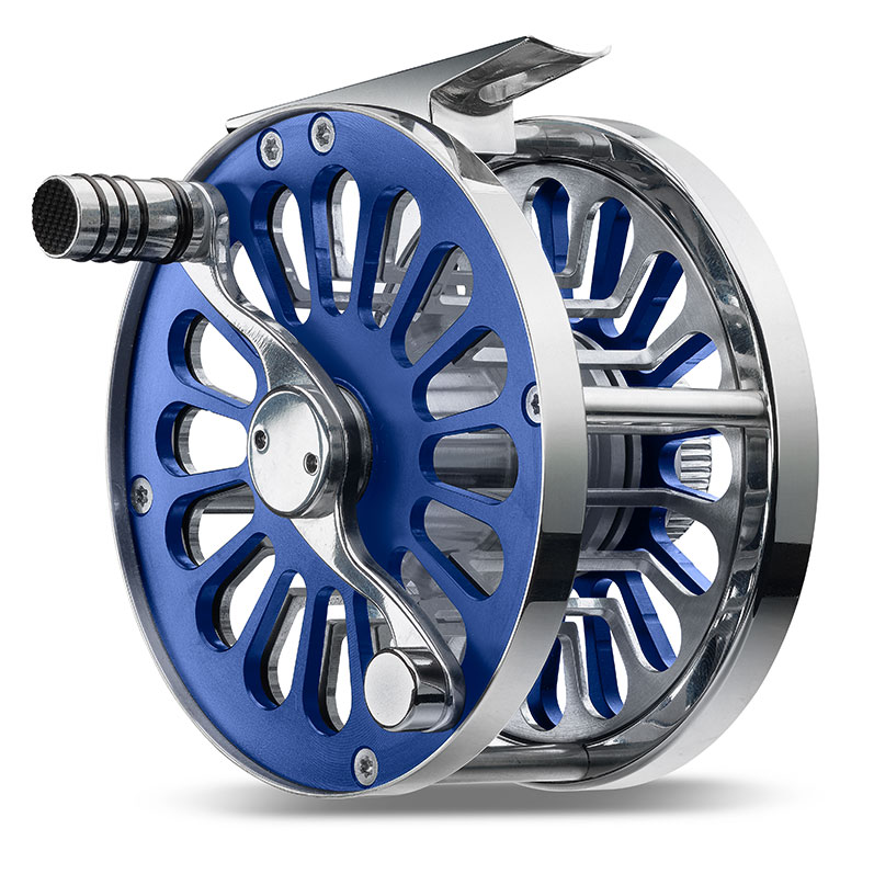 Vosseler Passion Alu Fly Reel blue