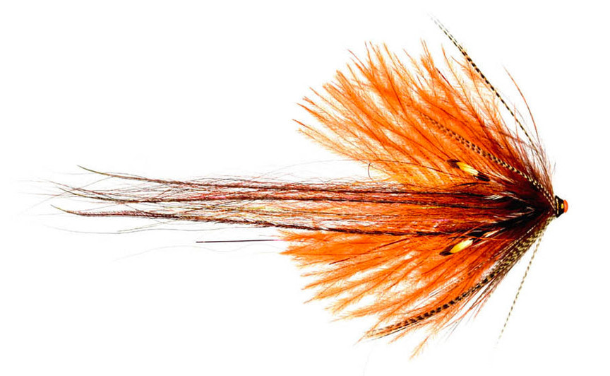 Frödin Flies Tubefly Butterfly Series - Fiery Brown