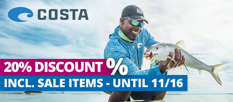 20% off COSTA until 11/16