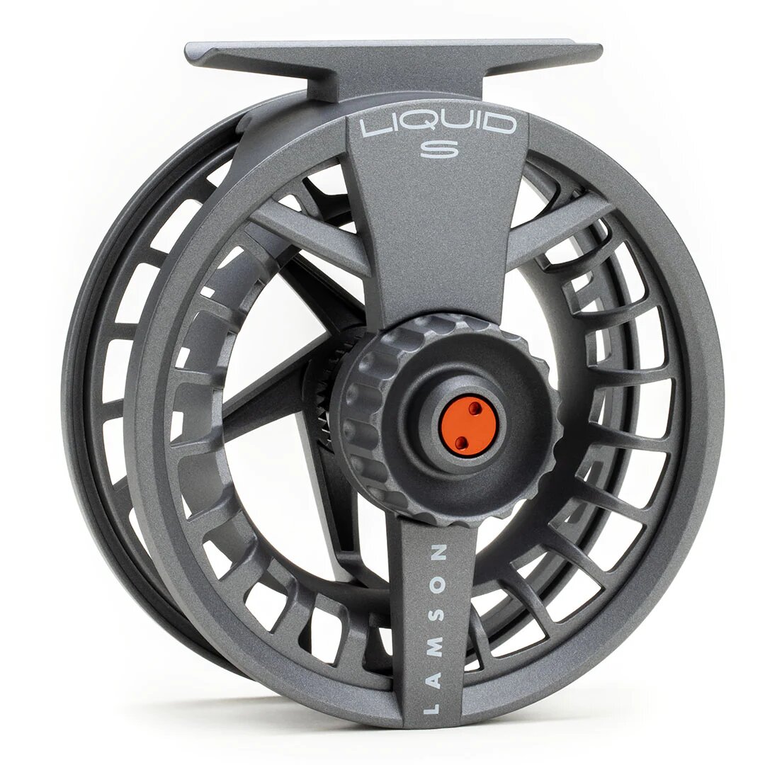 Lamson Liquid S Fly Reel smoke