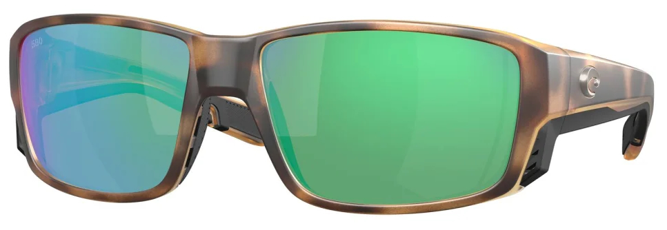 Costa Polarisationsbrille Tuna Alley Pro Matte Tortoise (Green Mirror 580G)