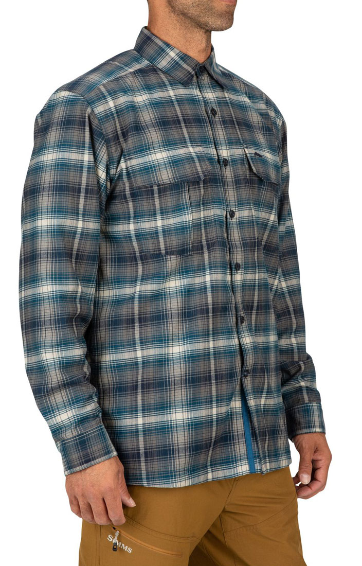 Simms_Coldweather_Shirt_Hemd_navy_sterling_plaid_3 Example (different colour)