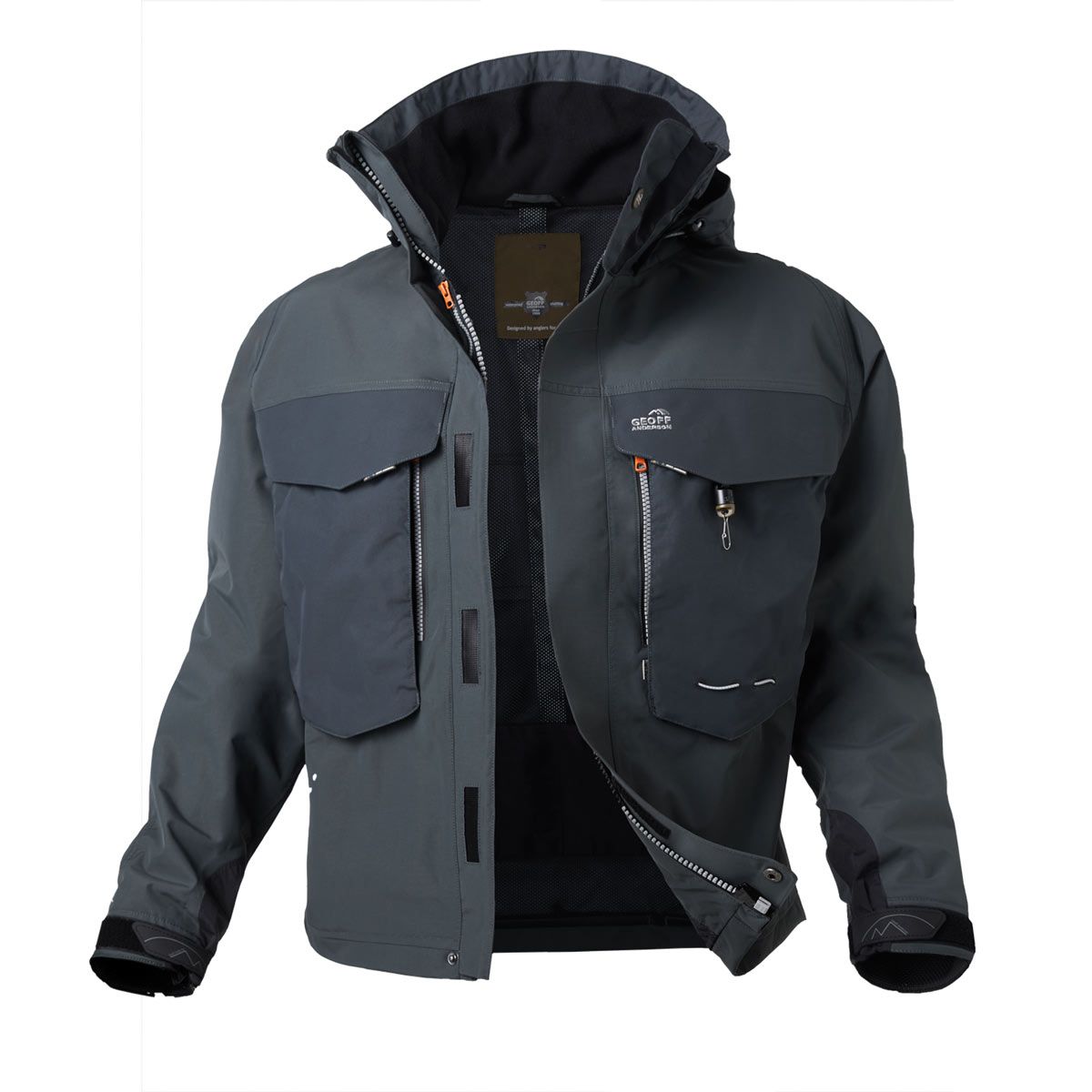Geoff_Anderson_WS7_Watjacke_black_1 Geoff Anderson WS7 Wading Jacket black