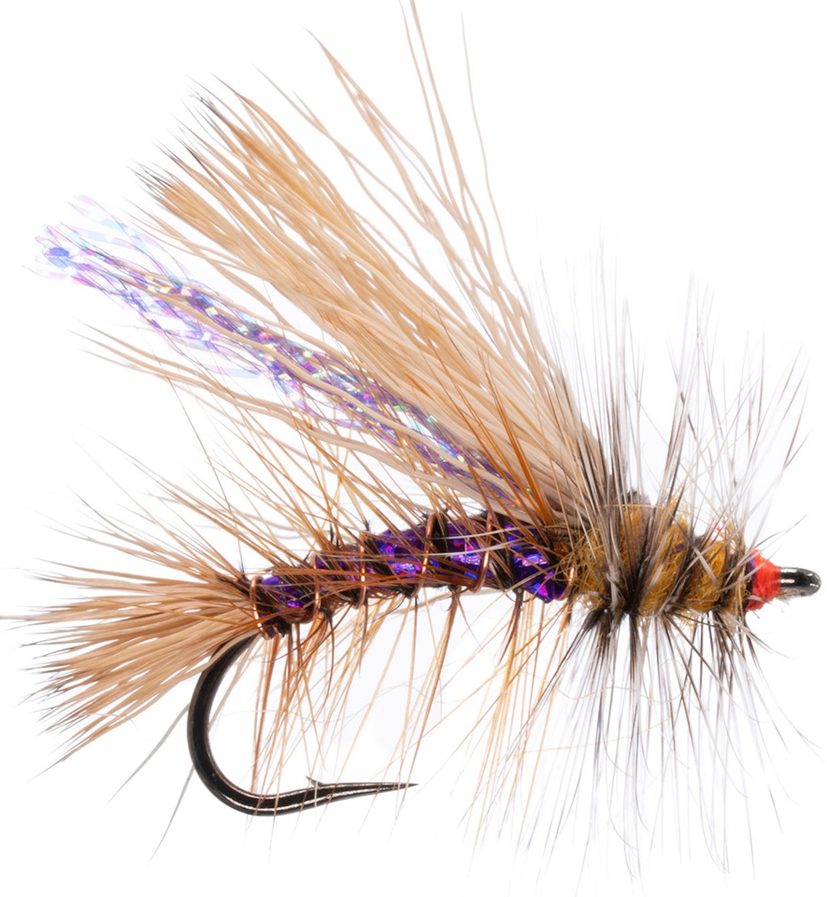 Umpqua Fly Naked Stimulator Kaufmann Purple #10 dry fly