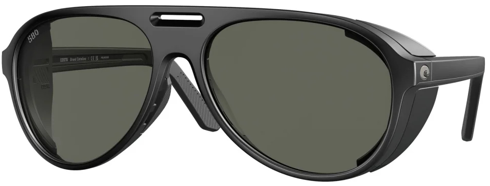 P-26997_Costa_Polarisationsbrille_Grand_Catalina_Grey_G_ Costa Polarized Glasses Grand Catalina Matte Black (Gray 580G)