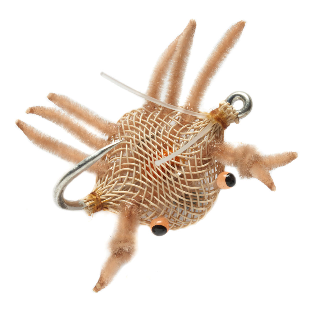 Fulling Mill Saltwater Fly - Flexo Crab Weedless tan