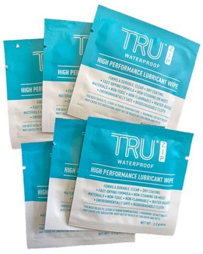 Fishpond 6 Pack - TruZip Lubricant Wipes