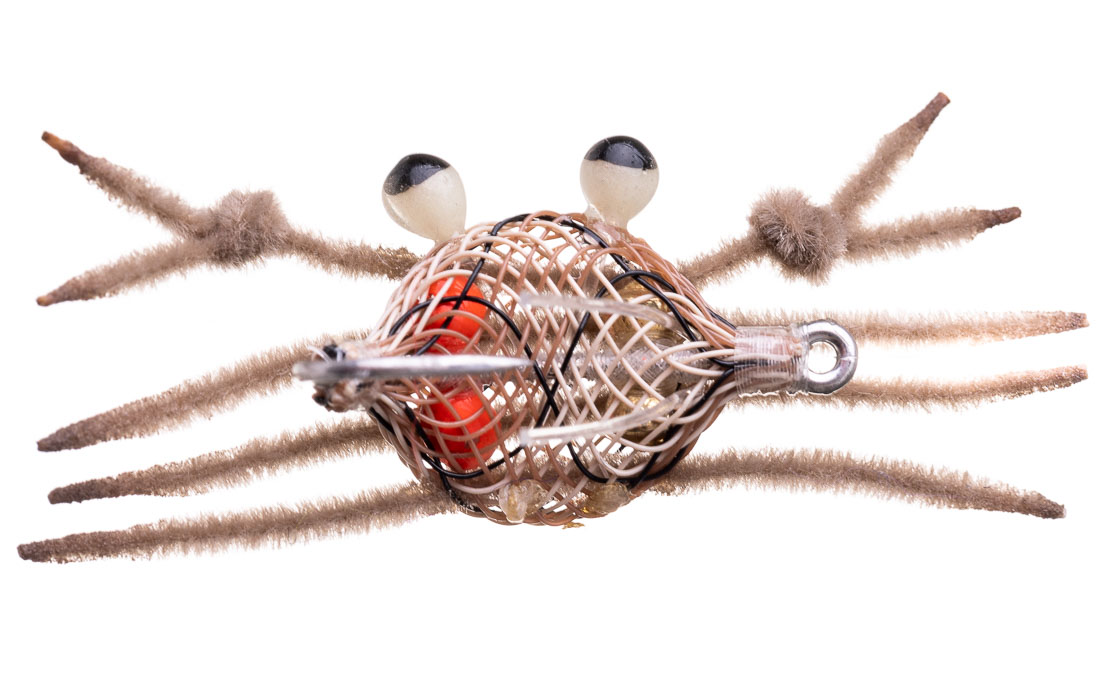 Fishient_H2O_Salzwasserfliege_Flexo_Crab_-mottled_brown-_2