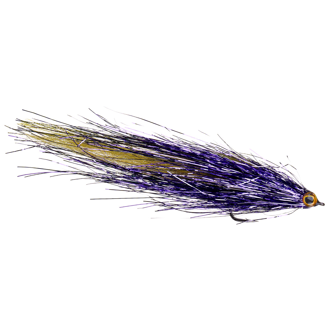 media/image/P-27234_adh-fishing-Hechtstreamer-Fibre-Baitfish-Black-Purple.jpg adh-fishing Hechtstreamer - Pike Flash Purple & Olive