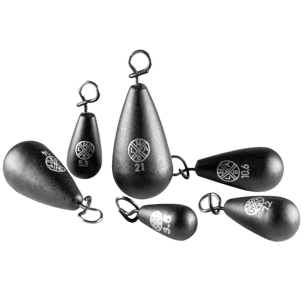 LMAB Tungsten Jika Sinker matt black