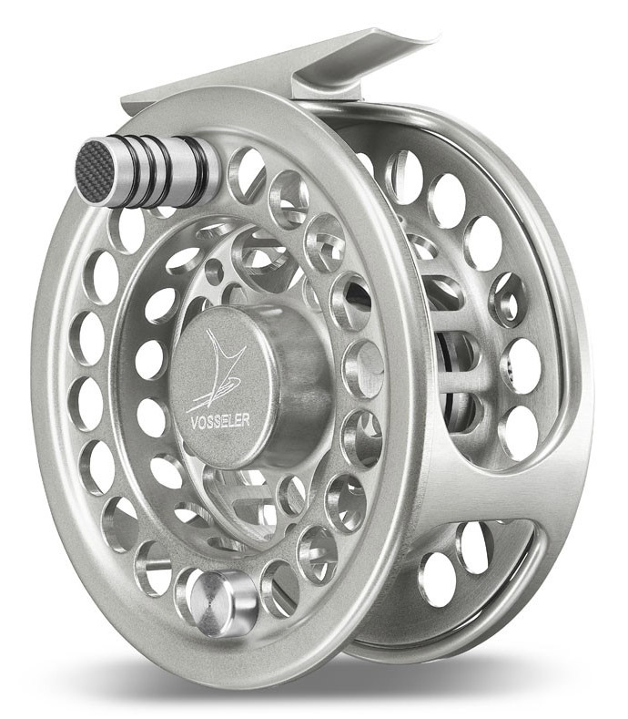 Vosseler_DC2_Fliegenrolle_silber_1 Vosseler DC2 Fly Reel silver