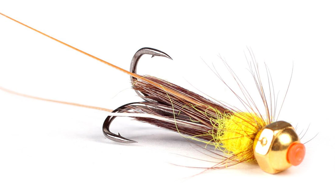 Guideline Tube Fly - Frances Hexagon creme brulee