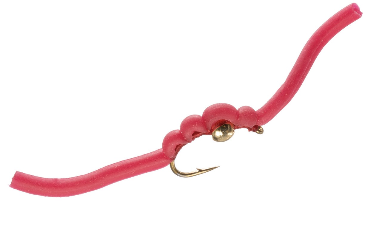 Umpqua Squirmy Wormie TB Blood Red #12