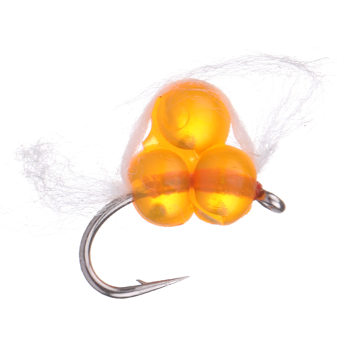MFC Otter's Soft Milking Egg Cluster Apricot Barbless #8