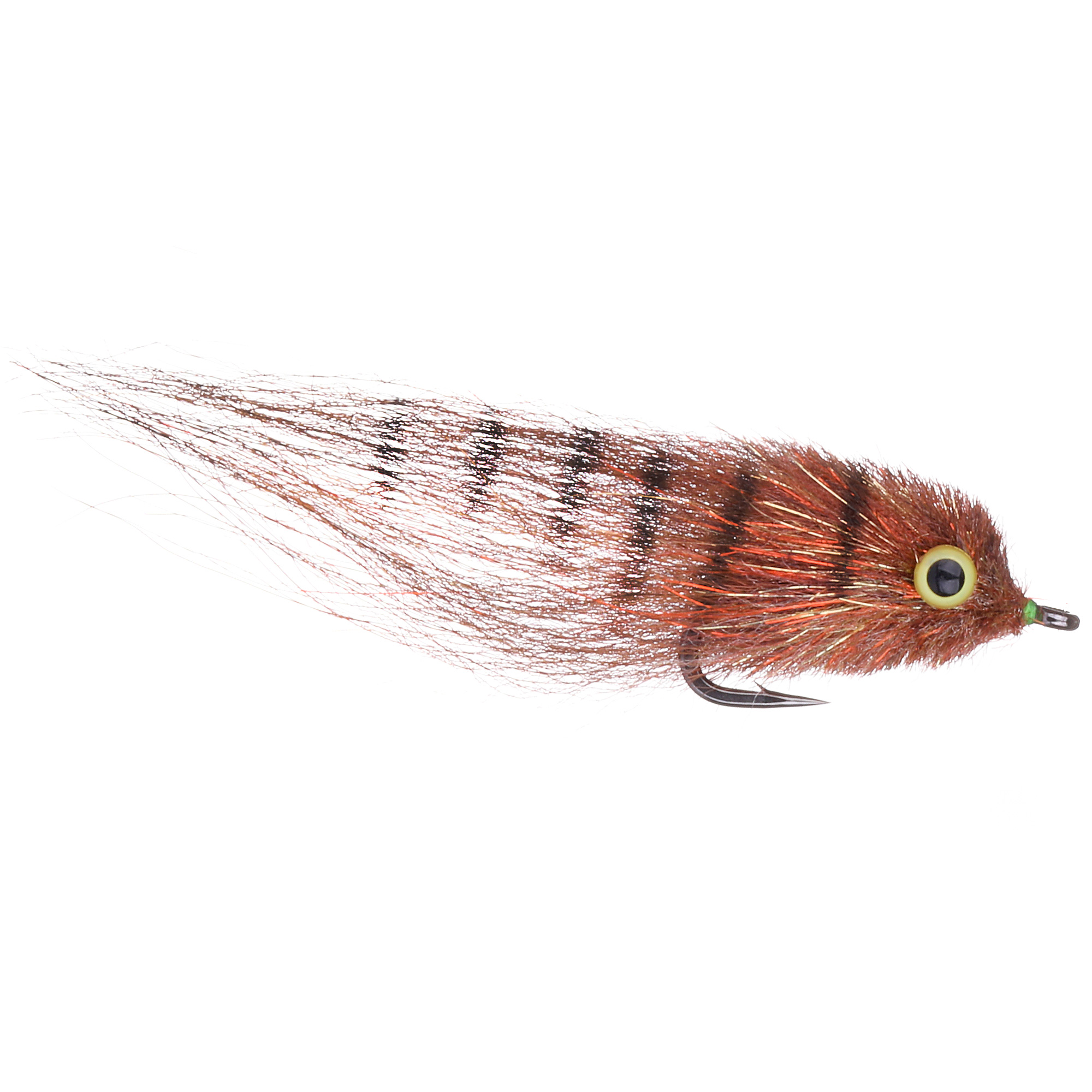 Enrico Puglisi MUD MINNOW STREAMER - MOTTLED BROWN - #2