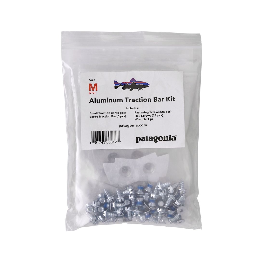 Patagonia Danner Foot Tractor Aluminium Bar Replacement Kit
