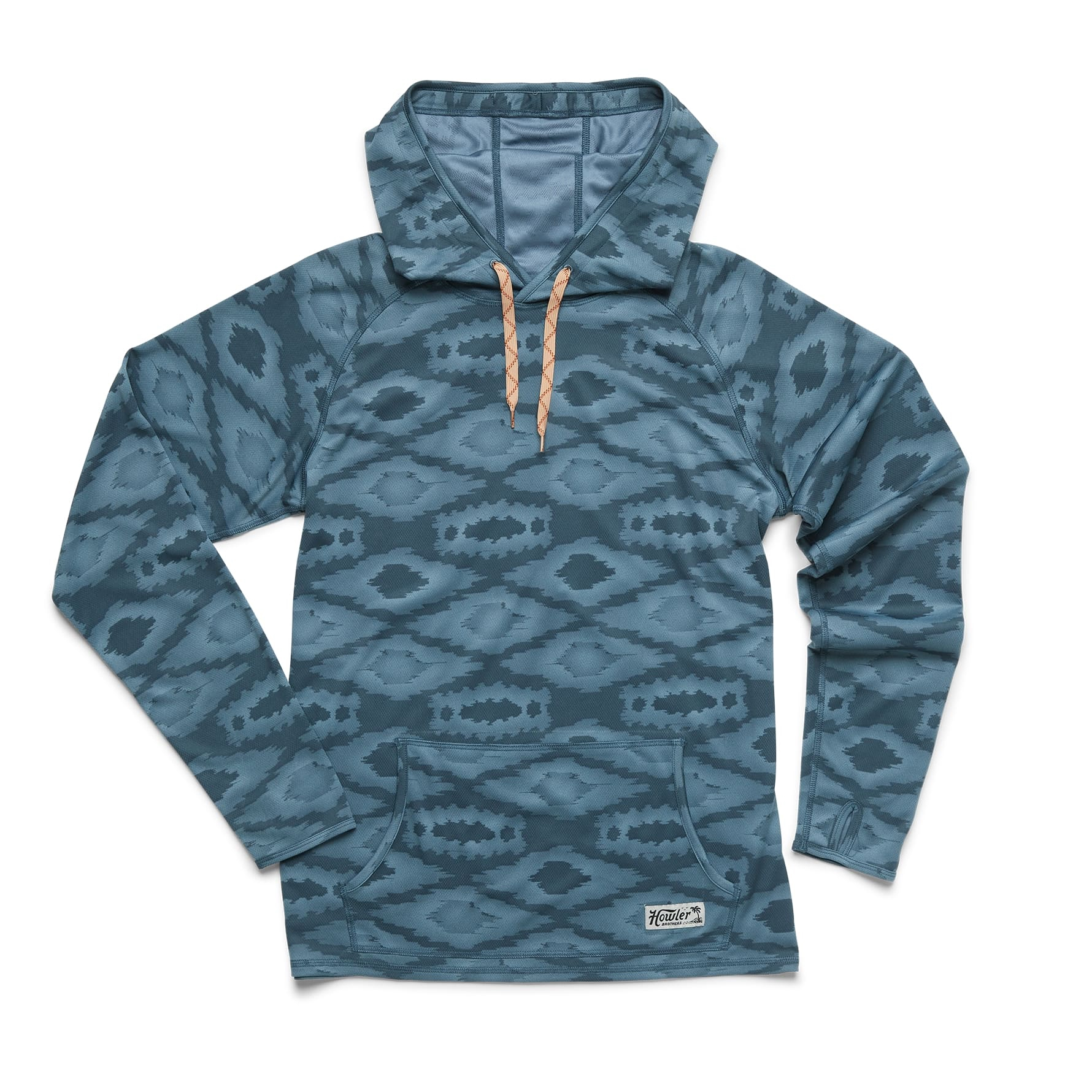 Howler Brothers Loggerhead Sunshade Hoodie - taki: dark slate